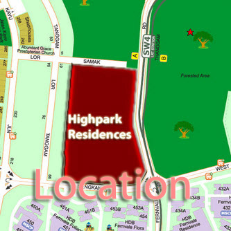 High Park Residences Location